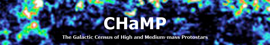 CHaMP - The Galactic Census of High and Medium-mass Protostars